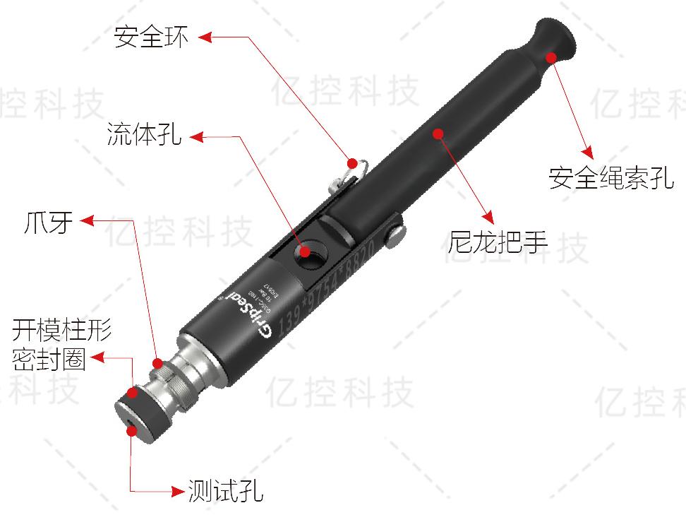 格雷希爾G35系列偏心定制氣密測(cè)試快速密封連接器的應(yīng)用
