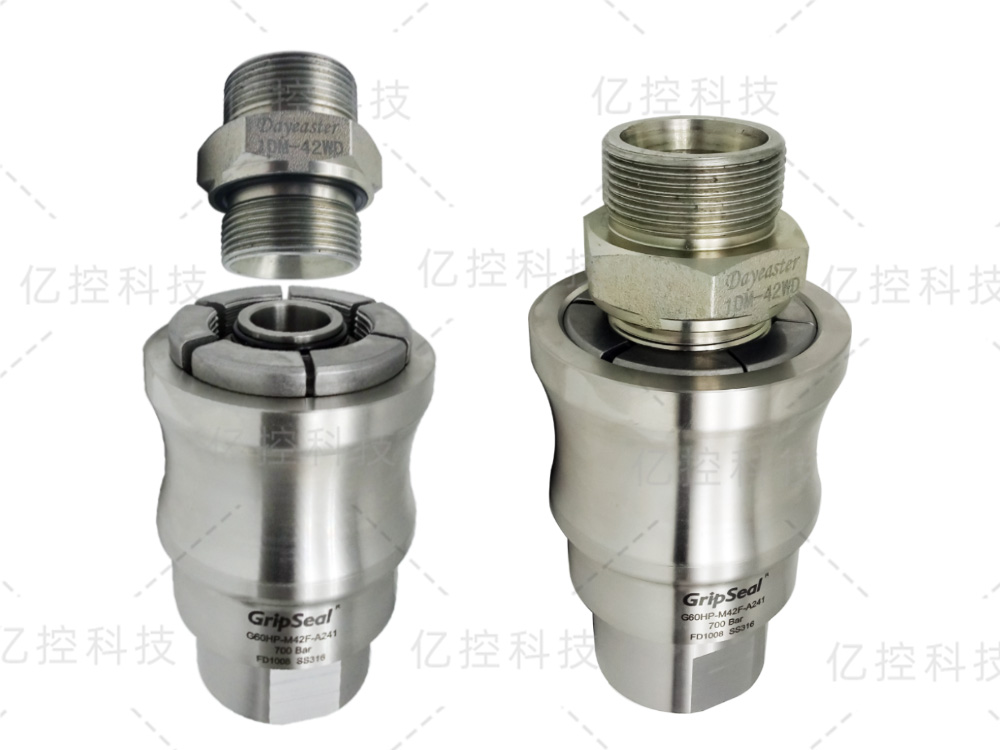 格雷希爾G60HP-M42F系列氣密測試快速密封連接器在大型液壓系統(tǒng)的應用分析